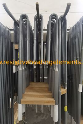 Elementos de aquecimento MoSi2 em forma de W 1800c Elementos de aquecimento Moly Disilicide