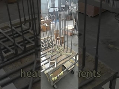 Elementos de aquecimento MoSi2 do tipo U